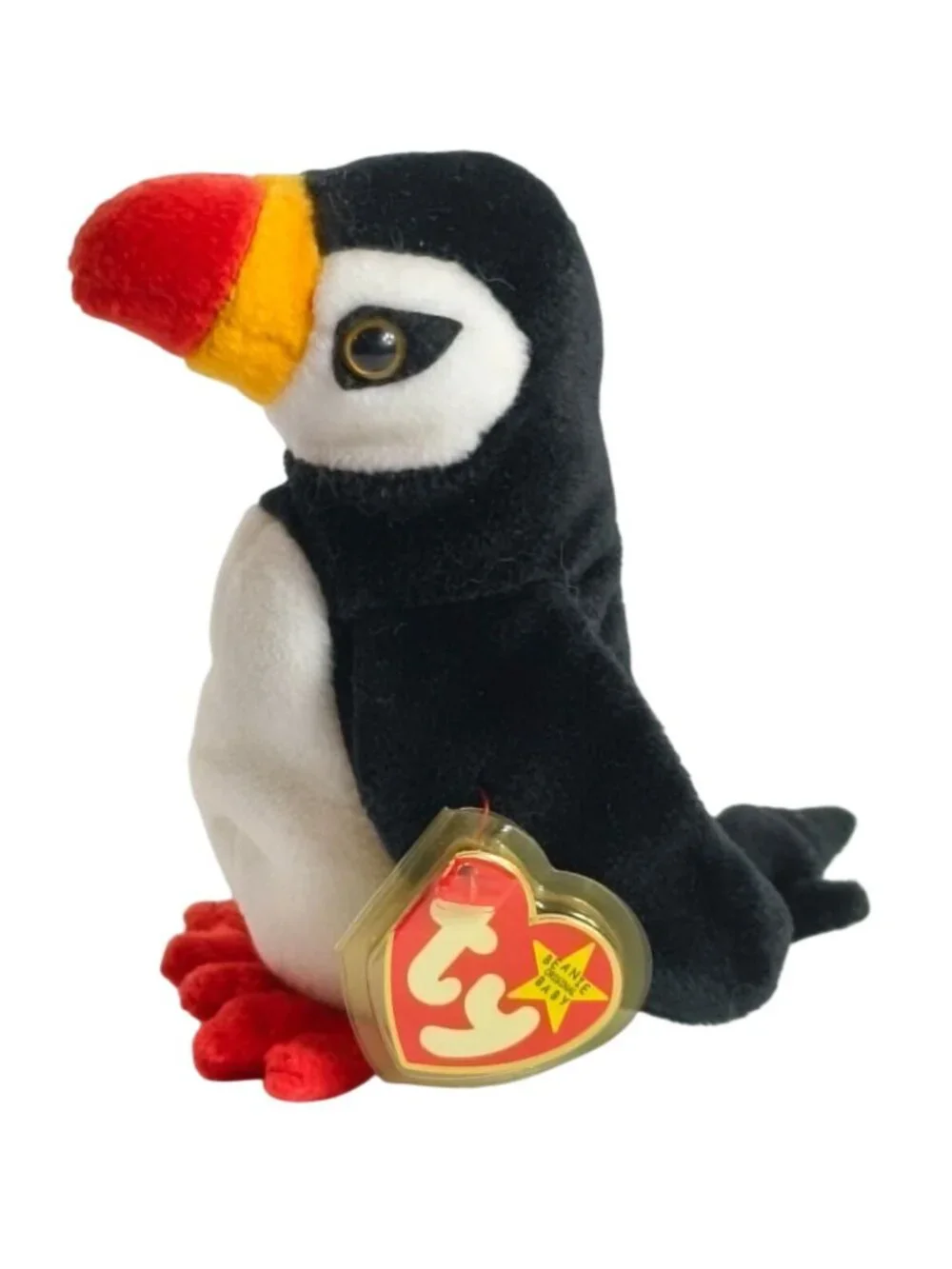 Ty Beanie Baby Puffer The Puffin Plush1997 MWMT Retired DOB Nov 3 Collectible